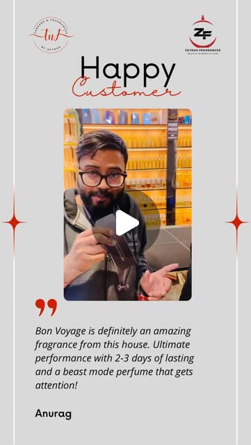 Video testimonial reel by Zoya A.